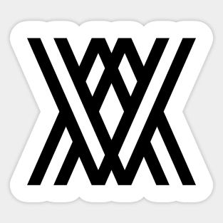 Black Version Sticker